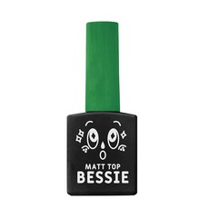 BESSIE 霧面上層凝膠, 單色, 11ml, 3個