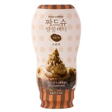 슬로우래빗 짜먹는 땅콩버터 짜드슈 크런치, 330g, 2개