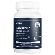 LIFETOCOL L-半胱胺酸綜合維他命補充錠, 100顆, 1罐