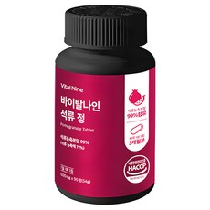 내추럴오가닉 석류정 식물성에스트로겐 석류농축분말 99% 함유 석약처 HACCP인증, 1개, 90정