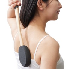 등바르개 등바르미 셀프도구 어플리케이터 태닝로션 오일바르개 태닝등 태너 백 블랙헤드 막대, 1개