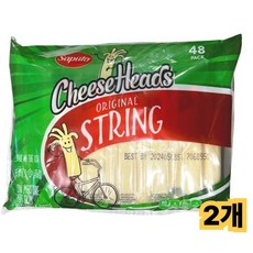 코스트코 사푸토 치즈헤드 오리지널 스트링치즈 /냉장 개별포장, 2개, 1.36kg