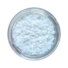 네일쎈 네일아트 미니 별 네일글리터 1mm, 1개, 화이트