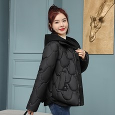 촹싱유푸이 여성 후드 누빔 경량패딩 데일리 숏 패딩 자켓 웰론 패딩 점퍼 가짜 투피스 겨울 잠바 아우터 50대 중년 여성 의류 보온코트 패션의류/잡화/여성패션 반품 최저가 19,130원 로켓배송