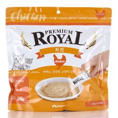 펫스토리로얄 프리미엄 스틱 고양이 간식 파우치형, 치킨맛, 500g, 1개