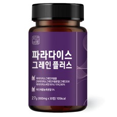 자연바름 파라다이스 그레인 플러스, 1개, 30정
