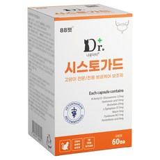 냐옹닥터 시스토가드 고양이 방광염 영양제 소변콸콸 스트레스 요로결석 방광 건강 관리 보조제, 60정, 유리너리+결석, 1개