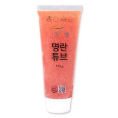 송송 명란튜브 저염 무색소 짜먹는 명란, 2개, 110g