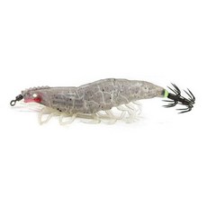 FST 25년 완벽수평침강 리얼새우에기 60mm 우마이 크리스탈 전체 UV+야광 축광 실리콘다리 쉬림프에기 갑오징어 쭈꾸미 한치 에기, #12 크랙누드, 1개, 10g