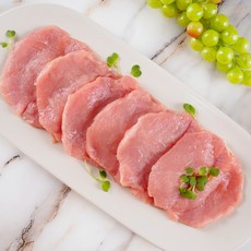 돼지등심 구이용 (한돈 1+등급) 식단&헬스 개별소포장 (지방제거), 1개, 1kg