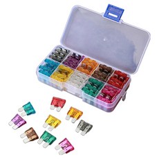 JEKYU 캠핑카 자동차용 휴즈 퓨즈 FUSE 신형 대형 ATO fuse 100pcs CAR FUSES, 1개 1개