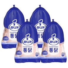마니커 삼계 55호 530g 냉동 삼계탕용 통닭, 4개