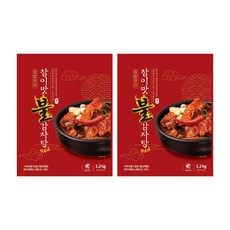 집밥장인 참이맛 불감자탕 레드, 2개, 1.2kg