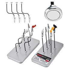 프라홈 프라모델 모델링 도색 자석 집게 스탠드 세트, 1개, 1개