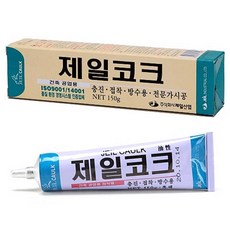 제일코크 토끼표 방수 충진 접착제 CR-3500 150g 1ea, 제일코크-1개, 흑색