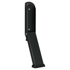 하루담 현관문 사무실 자석 무타공 도어스토퍼, 블랙