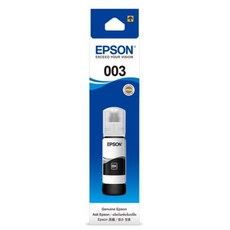 엡손 T00V 잉크 Epson 003정품 L3156 L3100 L3106 L3216 L5290 L3260 L11050 L3550 L3250 L3266 L3256 L1210인쇄기잉크, 1개, Epson 003 Black/검정 잉크