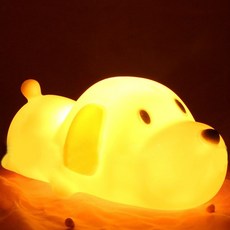 팅팅팅(애플팬시) 무드등 (달님/공룡/별/곰/해/강아지) 인테리어 소품 어린이집 생일선물 답례품, 강아지