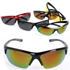 FS리코 편광 UV 차단 스포츠 고글 선글라스 F842F(케이스+융 증정)등산골프레저MTB낚시 각종 스포츠용, free, F842F_레드_스모그, 1개