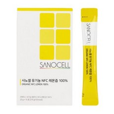 사노셀 유기농 NFC 레몬즙 스페인 Murcia 레몬 100%, 2개, 375g