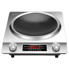 고속 가열 강력한 오목면 전기레인지 - 강력 출력 다양한 요리에 적합, 1개