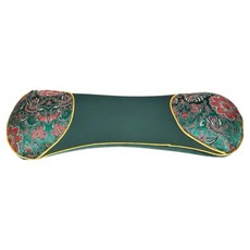 WIRQO 전기 가열 쑥 베개 목 베개 목 온열 찜질기 뜸 베개 수면 잠자기 전용 베개, 그린