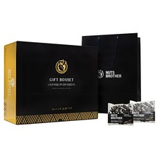 너츠브라더 하루한줌견과 블랙라벨 60봉 선물세트 + 쇼핑백, 60개, 25g