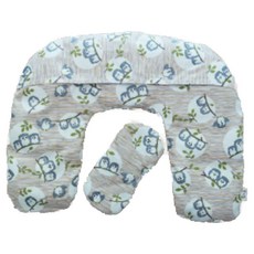 PAT-N-ZZIM 貓頭鷹紅豆肩膀熱敷袋 + 玄米眼睛熱敷袋 + 外罩套組, 1套