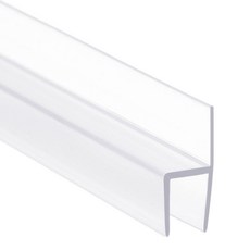 샤워부스프로파일 국내제작 물튐방지 물막이 욕실물받이 모던출시, 200cm, 01.투명90도10mm연질, 8T