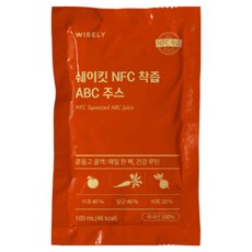 [당일출고] [MD/Pick] 국산원물 백퍼센트 무가당 무첨가 NFC 착즙 ABC주스 30개입, 2박스, 100ml
