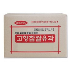 찹쌀유과 3.4kg 대용량유과 한과 찹쌀유과 찹쌀한과, 1개