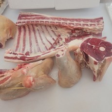 호주산 염소고기 껍데기 있음 보신용 수육용 반마리 할랄 5kg, 1개