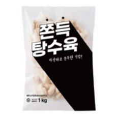 먹판사 쫀득 탕수육 1kg 1개 한입에 느껴지는 바삭함과 쫀득한 식감