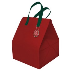 케이크 보온보냉쇼핑백 레드 2호 26X26X35Cm 도시락 테이크아웃 쇼핑백, 1개