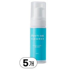 교정 유지장치 틀니 세척 덴티미 클리너, 5개, 50ml