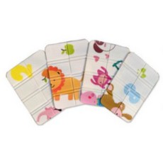 리베라 접이식 휴대용 피크닉 등산 방석 4개/6개, 4개