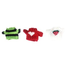 타이탄23 모루인형 옷 뜨개 키링 10cm 15cm 아이돌 인형옷, 1개