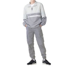 스프리스 남성 탈부착 트랜스포머 아노락 세트 그레이