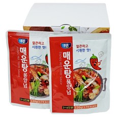 푸른식품) 얼큰하고 시원한맛 매운탕용 양념, 120g, 8개
