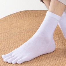 메이드바이 남성 발가락양말 단목 땀흡수