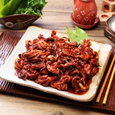 양님이 맛있게매운 쭈꾸미볶음 600g 900g택일/ 낙지볶음/ 양념꽃게장 /순살로만 양념게장/ 간편한밀키트/ 캠핑요리, 매운쭈꾸미볶음600g, 1개