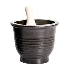 분청 깊은 절구 대, 1개