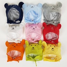 뉴본 곰돌이 보넷 아기보넷 아기비니 비니