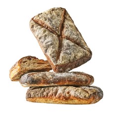 비건 천연 르방 발효 고단백 저당 대용량 슬랩, 1개, 600g