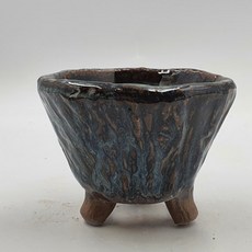 우암 여주 도자기화분 컬러분 다육 분갈이 화분 7색상, 8번 핑크