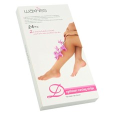 waxkiss 美體蜜蠟貼片 24片入+清潔紙巾 2包組, 5g, 1組