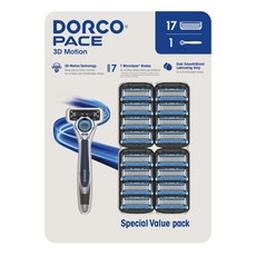 도루코 DORCO 페이스 3D 모션 면도기 세트, 1개