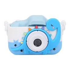 시노링크 어린이 카메라 미니 키즈 디지털카메라 게임 내장 타이머 음악 재생 디카 유아 셀카 SL-CC01, 1개, 공룡