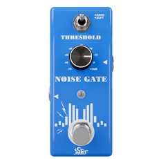 ISET 기타 이팩터 디스토션 오버드라이브 딜레이 코러스, 1개, PD-1