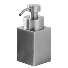 버블형 미니 스테인리스 304 스퀘어 디스펜서 200ml, 실버
